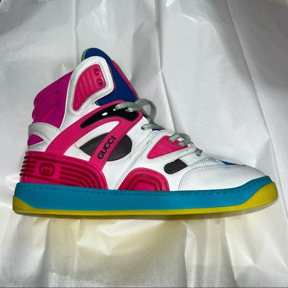 Gucci “”Host pick💖💖Basket high top sneakers - Picture 13 of 17